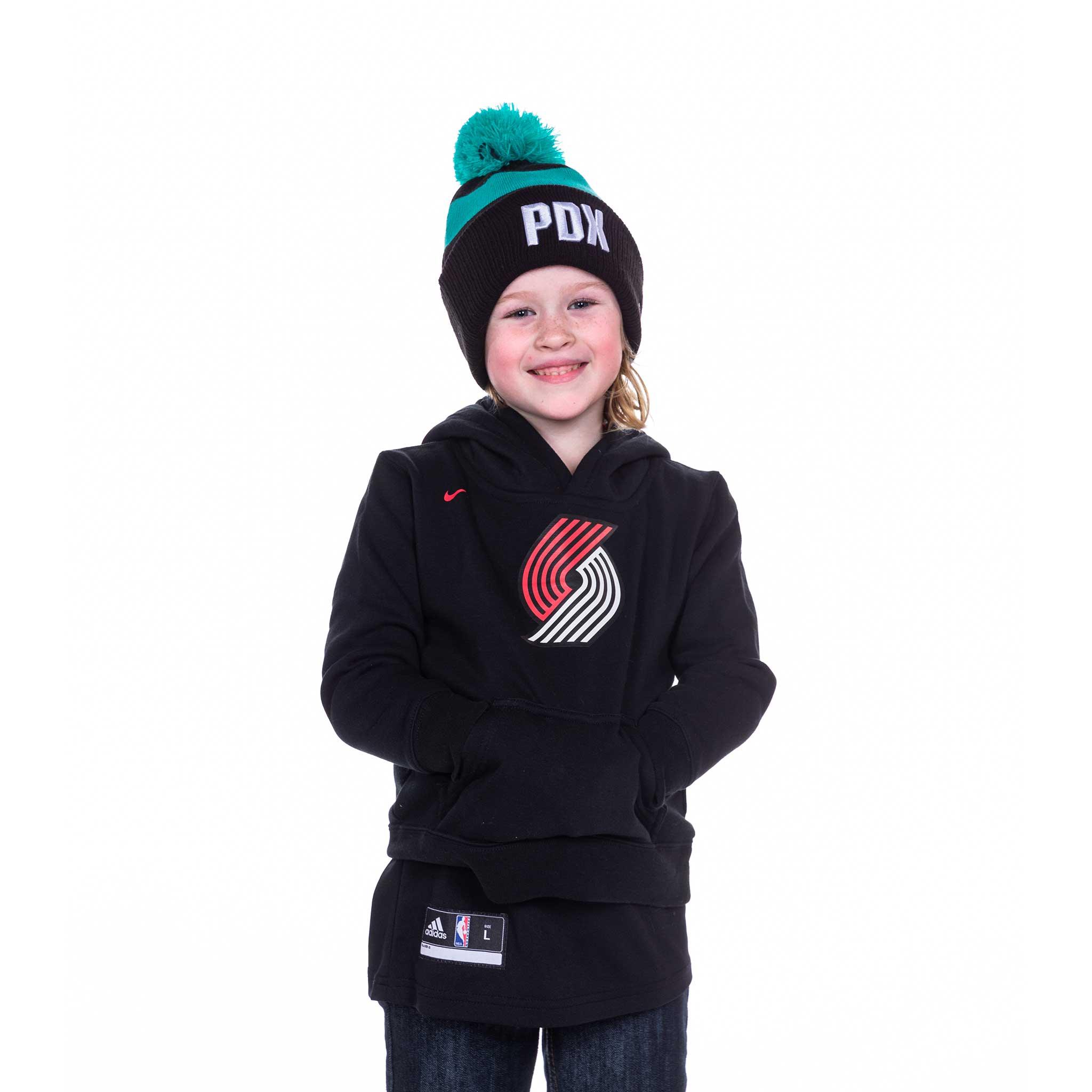 Nike Kids Pinwheel Essential Fleece Black Pullover